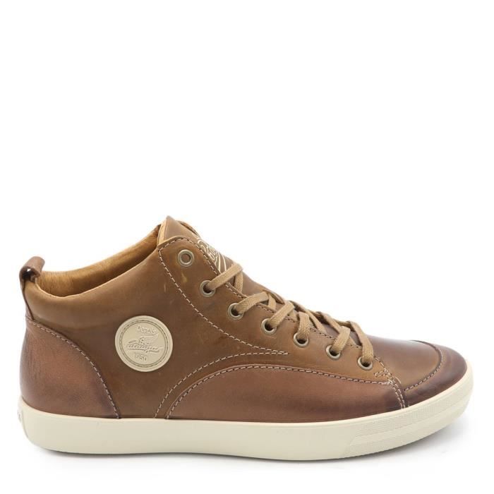 Baskets Hommes PATAUGAS. Marron - Cdiscount Chaussures