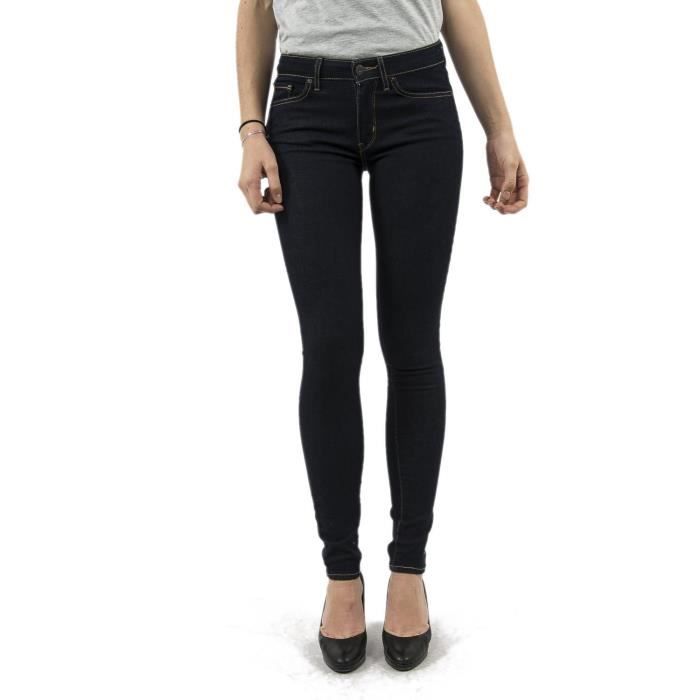 Jeans levi's 711 skinny bleu deals