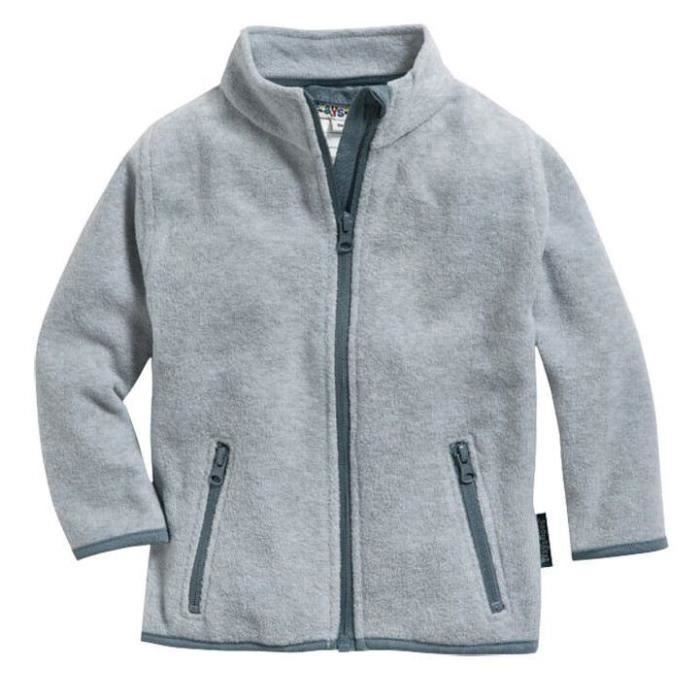 Veste polaire - Playshoes - Grand enfant - Respirante - Poches zippées - Oeko-Tex 100 Veste polaire - Playshoes - Grand enfant - Respirante - Poches zippées - Oeko-Tex 100