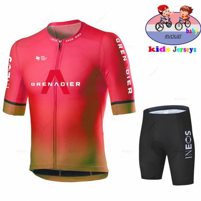 Maillot De Cyclisme Homme Manches Courtes - Respirant, Séchage Rapide - Pour VTT Et Vélo De Route, été - 12