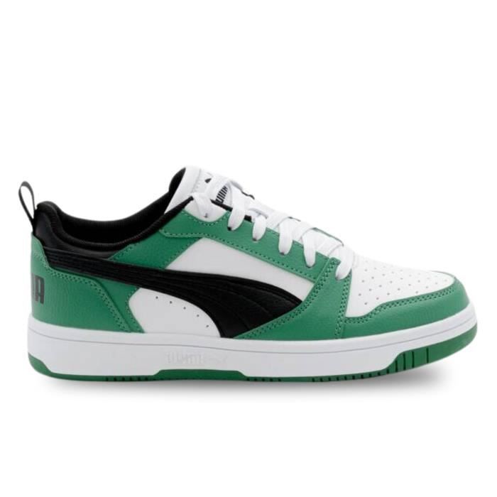 Puma Puma Rebound V6 Lo Jr Chaussures pour Enfant Blanc 393833-05