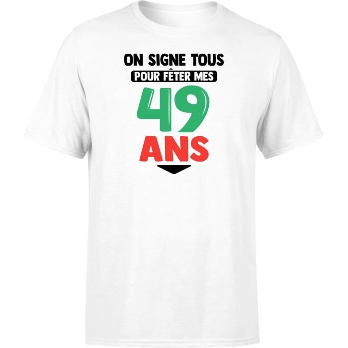 Tee shirt Motard Homme 40 ans, Cadeau Anniversaire Humour, ▷ T-shirt  Humour