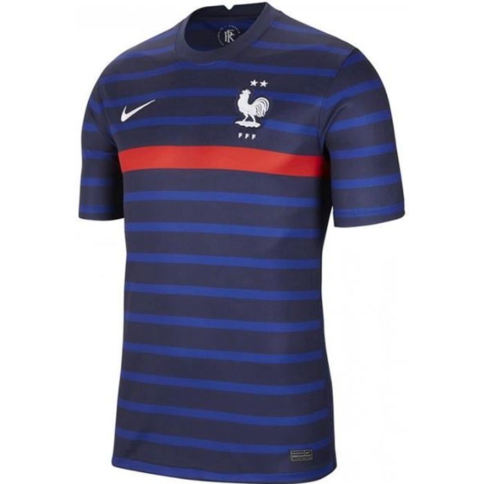 Nouveau Maillot Equipe De France Domicile 21 Maillot De Foot Enfants Homme Sweat Bleu Cdiscount Sport