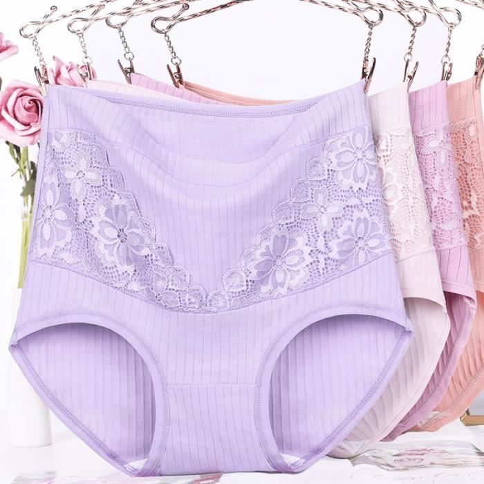 Slip Dentelle DYANA – Couleur Nude/naturel – Taille XL – Neuf Avec étiquettes – Polyamide & élasthanne