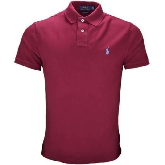 polo ralph lauren homme rouge