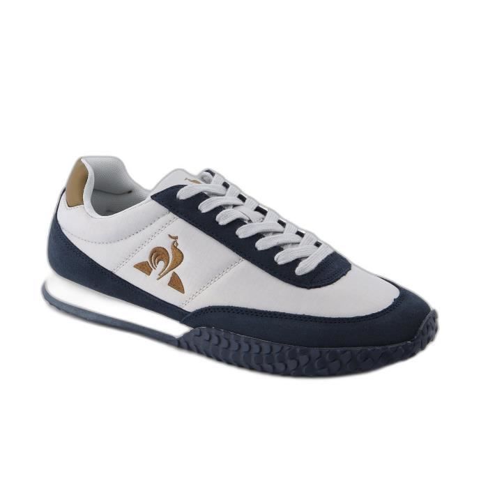 Baskets Homme Le Coq Sportif Veloce Ripstop Ombre Blue Taille 46 Fermeture Lacets Talon Plat Ombre blue Cdiscount Chaussures