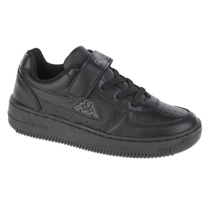 Kappa Kappa Bash K 260852K-1111 sneakers garçon noir - fermeture scratch tige synthétique