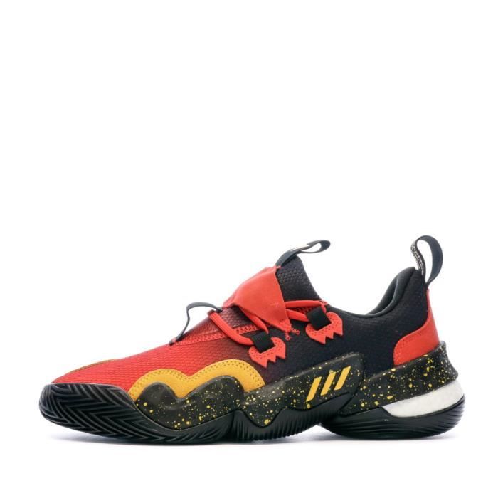 Chaussures de Basketball Noir/Rouge Homme Adidas Trae Young 1