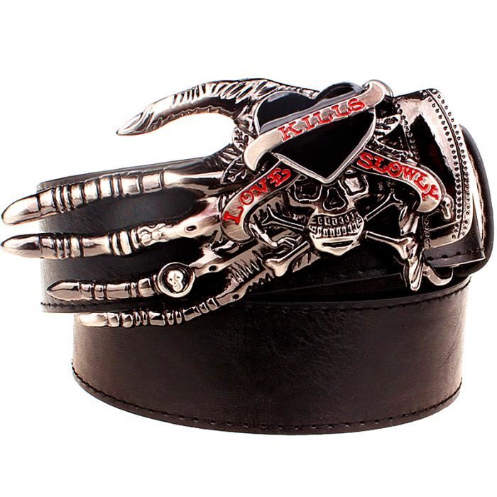 vente Boucle de ceinture Crâne sur Croix vente Boucle de ceinture Crâne sur Croix