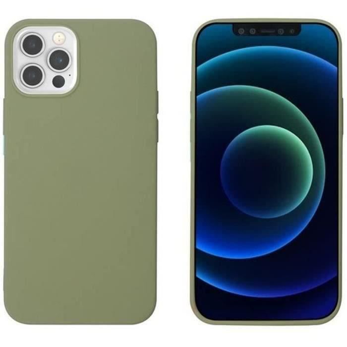 MYWAY COQUE COLORED TPU VERT IPHONE 12/12 PRO