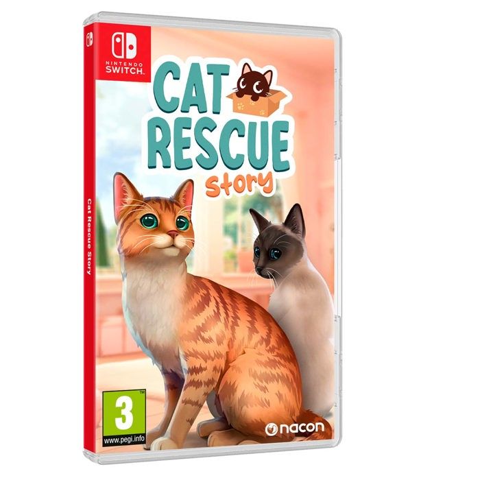 Nacon Jeu Nintendo Switch - Switch Cat Rescue Story - Aventure - En Boîte - Non Vr