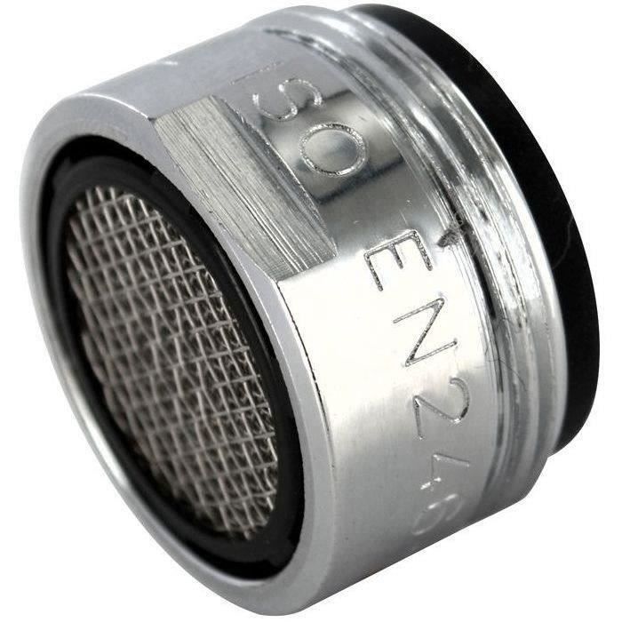 Aérateur - NT NOYON & THIEBAULT - M24x100 - Chromé - Mâle - Sachet de 10