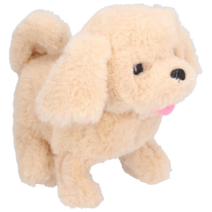 Meilleurs prix pour OMABETA Chien interactif en peluche Chien de compagnie interactif électronique, peluche douce, chiot, jeux peluche Laine dorée