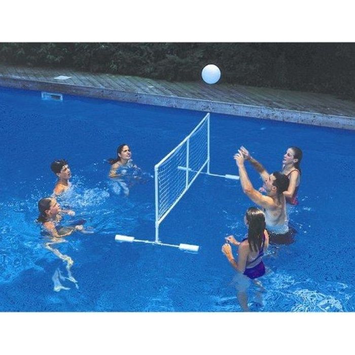 JEU DE VOLLEY GONFLABLE – Filet et Ballon, Activité extérieure