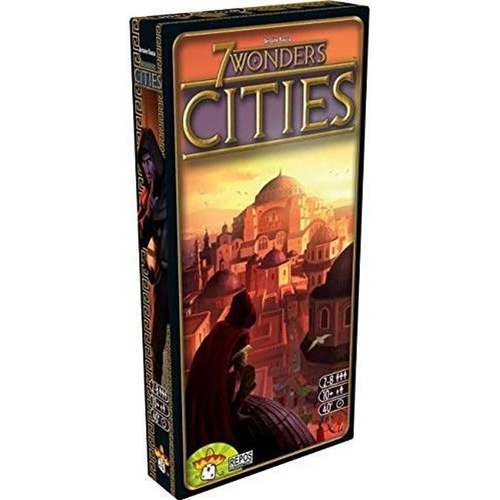 7 WONDERS Extension Cities Jeu de société Cdiscount Jeux Jouets