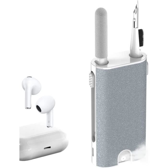Kit Nettoyage Écran Walrfid 8-en-1 - Stylo Pour AirPods, Brosse Clavier, Spray | Pour MacBook, IPhone