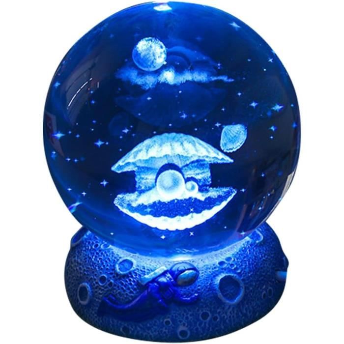 Lampe Veilleuse 3D Disney Stitch Avec Télécommande Décorative Pour Noël Et Anniversaire