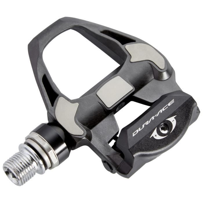 Pédales automatiques Shimano Dura Ace PD-R9100 Femme Carbon - Road - Noir - Mixte