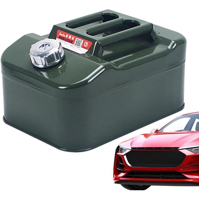 Jerrican 5L étanche - Poignée Renforcée - Pour Eau, Carburant, Huile - Matériau Alimentaire HDPE - Pratique Pour Voiture, Maison