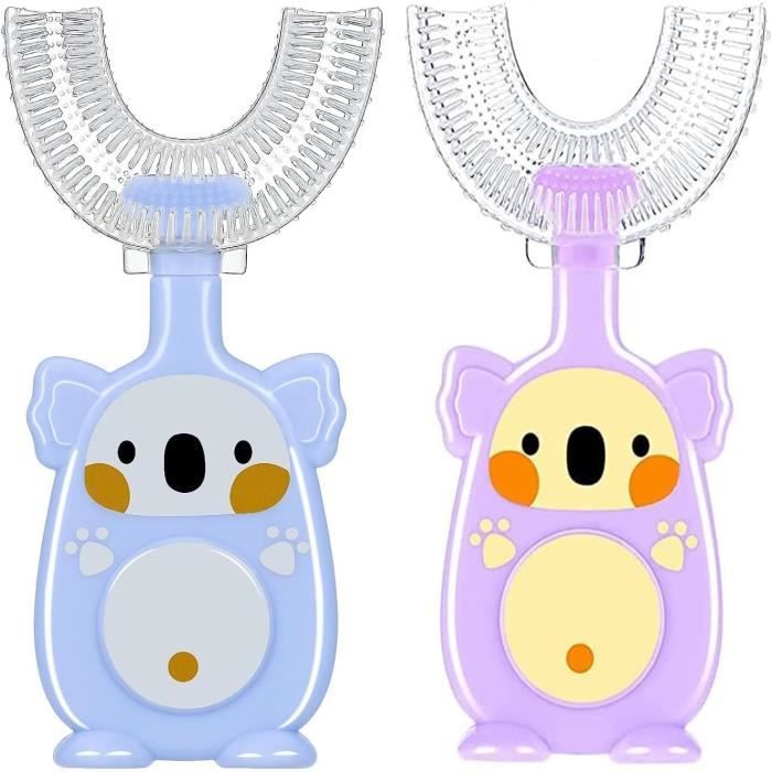 HURRISE Brosse à Dents En Silicone En Forme De U Brosse à Dents En