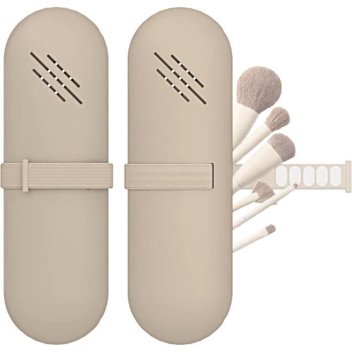 Lot De 2 Porte-pinceaux En Plastique 96 Emplacements