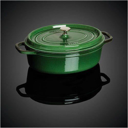 Staub Fonte Cocotte Ronde Majolique Basilic 28 cm 1102885