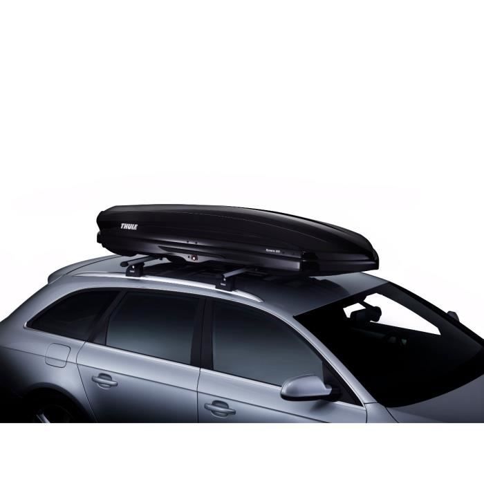 thule coffre de toit dynamic 800 noir brillant cdiscount auto