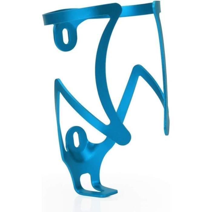 Porte-gobelet De Vélo Universel – Aluminium Noir/argent – Pour Guidon 18-33mm – Neuf