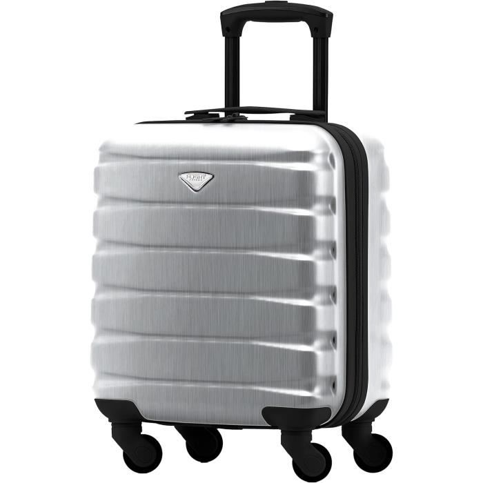 Flight Knight - Valise Cabine 55x40x20cm | Approuvée Ryanair, Easyjet, Jet2 | 2 Roues Multidirectionnelles