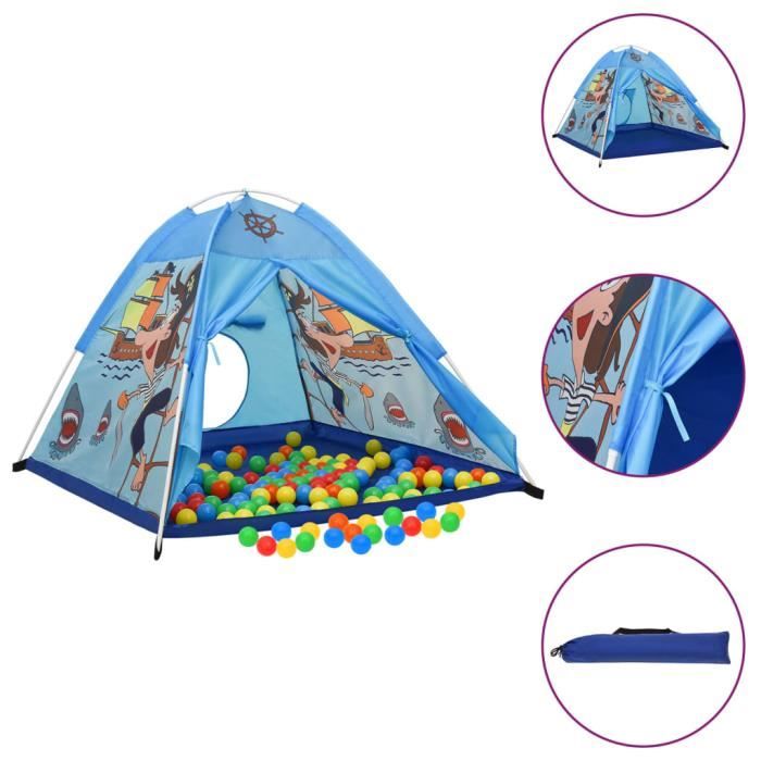 Tente De Jeu Intérieure Pour Enfants - Cabane Princesse 120 X 105 X 128 Cm, En Polyester Et Métal, Décoration Chambre Et Fête