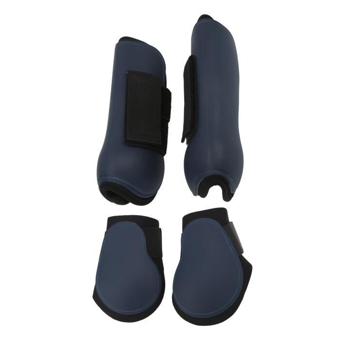 Lot De 3 Bottes Cheval Sur Mesure - Tapis De Selle, Guêtres, Protège-tendons - Coton Matelassé EV