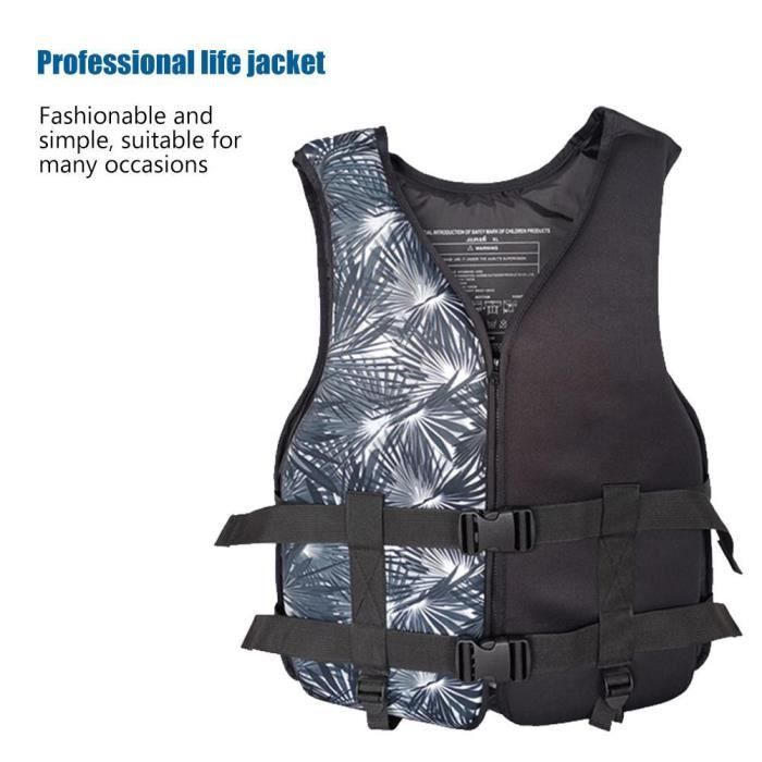 Gilet De Sauvetage Adulte Imperméable 150N - Flottabilité Jusqu'à 120 Kg - Ceinture Réglable Et Bandes Réfléchissantes