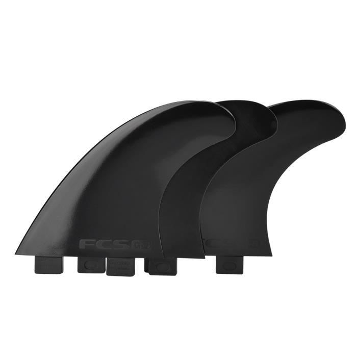 Ailerons de surf Tri Fin Thruster VGEBY Plastique Nylon FCS Blanc