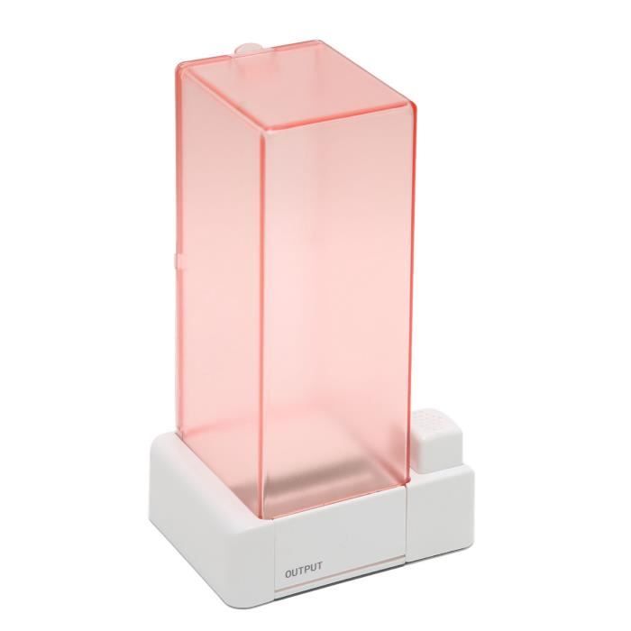 Distributeur Automatique De Coton-Tiges - Détecteur De Mouvement, Rechargeable USB-C - Boîte Anti-Poussière Pour Salle De Bain - 6