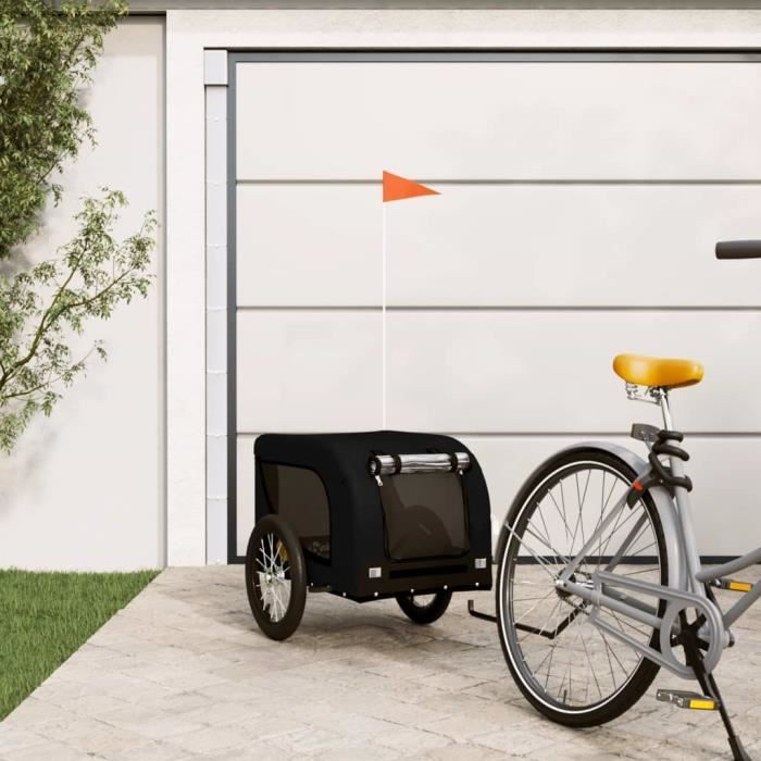 vidaXL Remorque vélo animaux de compagnie - vue 3