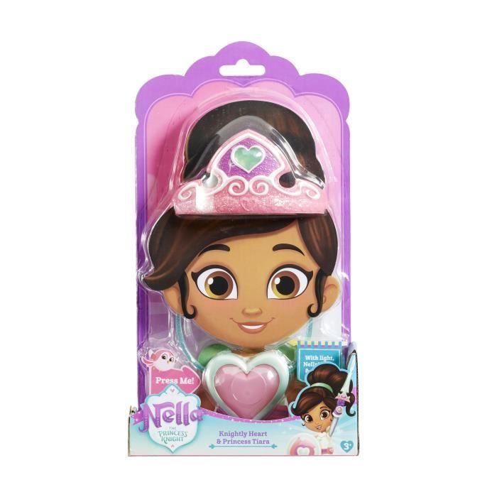 Pendentif Tiare NELLA PRINCESSE CHEVALIER Effets sonores et lumineux Fille A partir de 3 ans Cdiscount Jeux Jouets