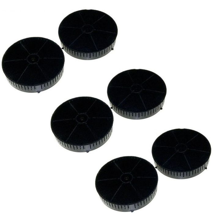 Lot de six filtres T57 175X45 mm Hotte 4055171138 208352146603 ELICA INDESIT ARISTON HOTPOINT WHIRLPOOL TURBOAIR - vue 2