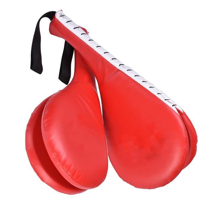 Raquette Entraînement Taekwondo Noir - Cibles Coups De Pied Karaté, Kickboxing