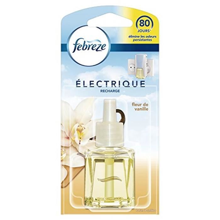 Febreze Recharge Diffuseur Prise Electrique Vanille 20 Ml Achat Vente Desodorisant Interieur Cdiscount