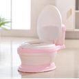 FBGood Toilette pour Enfants - Chaise de Pot pour Bébé Closestool pour Toilettes pour Garçons et Filles pour Tout-Petits Simulation-1