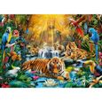 Puzzle 1000 pièces - Tigres mystiques - CLEMENTONI - Thème Religion - Intérieur-1