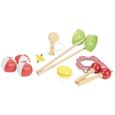 JEUJURA Pack de jeux d'adresse : diabolo, bilboquet, corde à sauter, yoyo, toupie, trois balles de jonglage-1