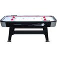Cougar Air Hockey de Table Super Scoop 7ft pour l'intérieur | Accessoires inclus | Table jeu Adulte & Enfant-1