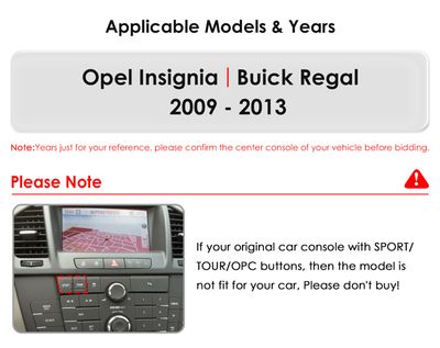 Panneau Interrupteur De Radiateur Musique – Opel Insignia A – Réf. 13273254 – Occasion Allemagne