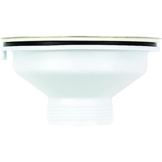 WIRQUIN Bonde à panier - Évier à 1 bac 90 mm - Sans trop ...