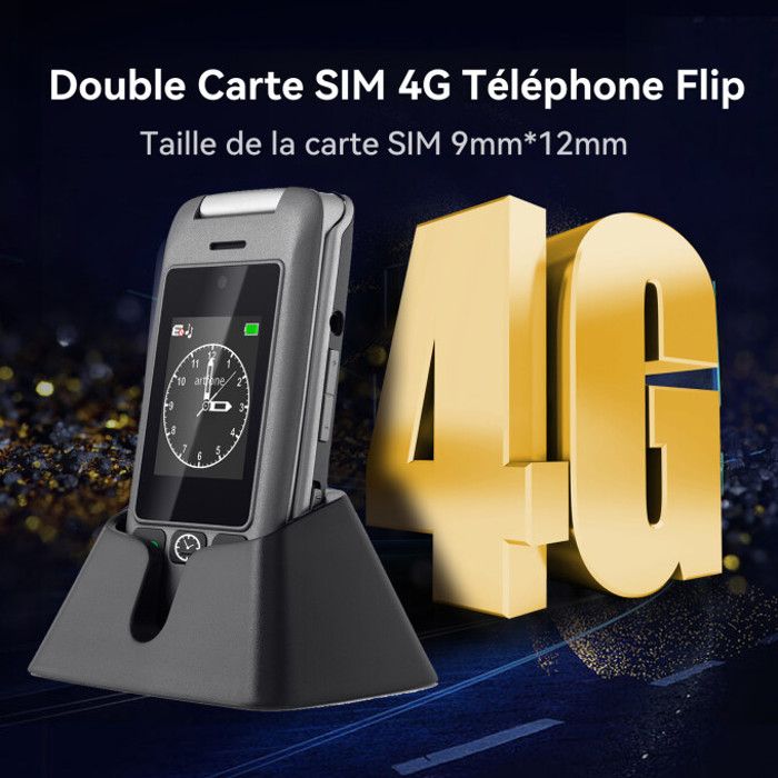 Batterie Li-ion 2550 MAh Pour Smartphone Senior Artfone SMART_500 - Batterie De Rechange Facile à Installer - Haute Capacité, Durable