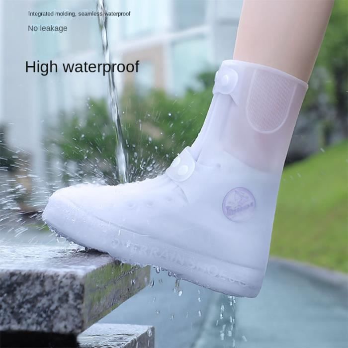 TD® Couvre-chaussures, Housses en Caoutchouc Portable pour les jours de  pluie antidérapants- Épais et résistants à l'usure - Cdiscount