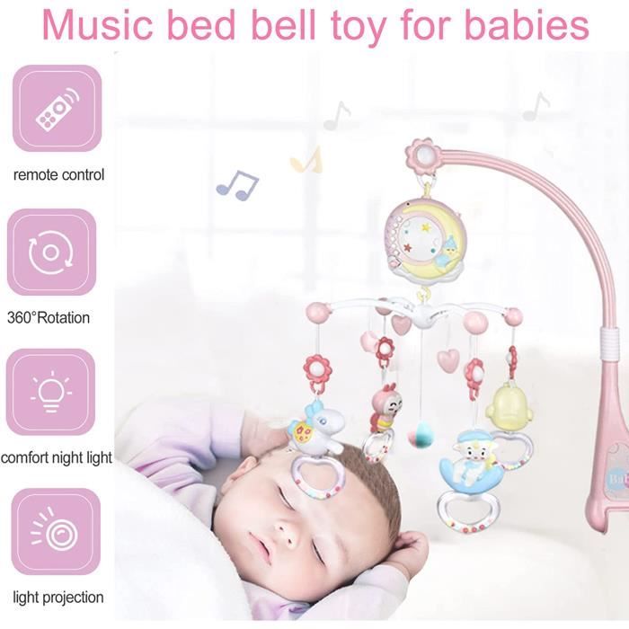 Mobile Musical pour lit bébé Happy Shaking Bell - Ivoirshop - Site