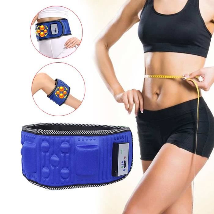 Branchez l UE Ceinture vibrante amincissante pour le corps stimulateur de la taille et des hanches br le