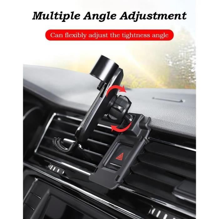 CLEC Support De Téléphone Rotatif Magsafe Pour BMW X1 (2016-2022) Et X2 (2016-2023) [20 Aimants Puissants] Support De Téléphone Pour Grille D'aération Magsafe, Tous Les Téléphones